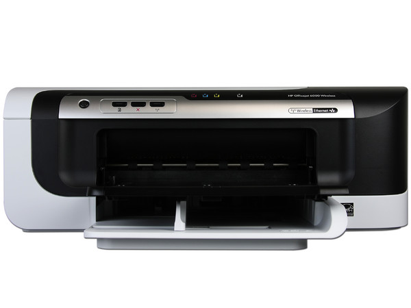 Impresora de Inyección a Color HP Officejet 6000, resolución hasta 4800 x 1200 ppp. Wifi 802.11b/g integrada.