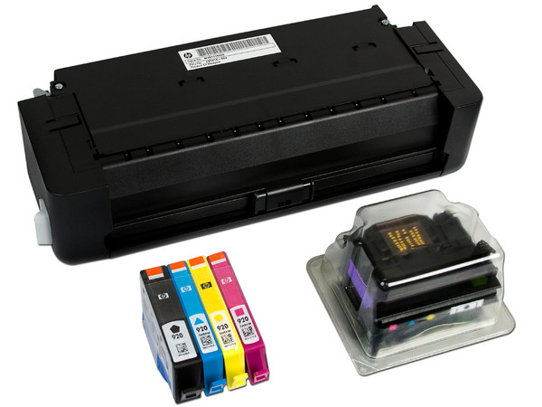 Multifuncional HP Officejet 6500WL incluye Wi-Fi 802.11b/g, Impresora, Copiadora, Escáner y Fax.