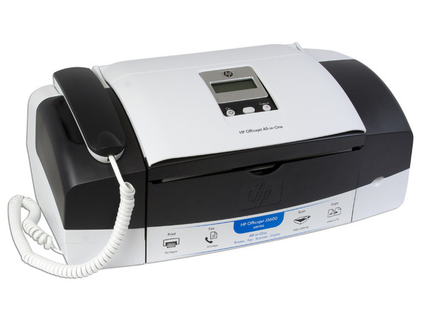 Multifuncional HP Officejet J3680 Impresora, Copiadora, Escáner, Fax y Teléfono.