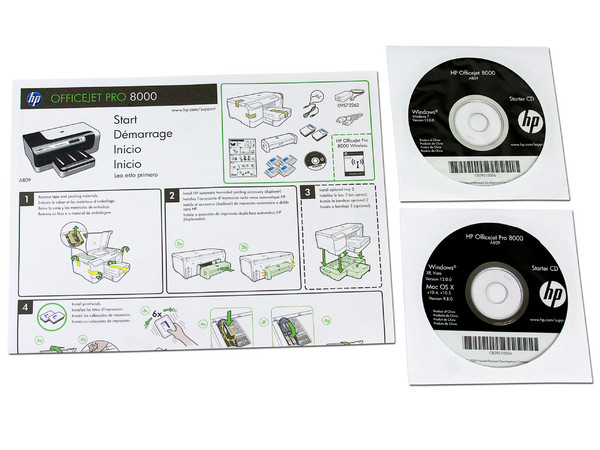 Impresora de Inyección a Color HP Officejet Pro 8000 hasta 4800x1200 ppp, 35 ppm