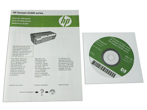 Impresora de Inyección a Color HP DeskJet D2460, resolución 1200 x 1200 dpi