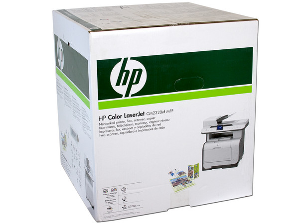 Multifuncional HP LaserJet CM2320nf MFP: Impresora Láser Monocromática, Copiadora, Escáner y Fax.