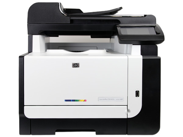  Multifuncional HP LaserJet Pro CM1415fn: Impresora Láser a Color, Copiadora, Escáner y Fax, Pantalla Touch de 3.5