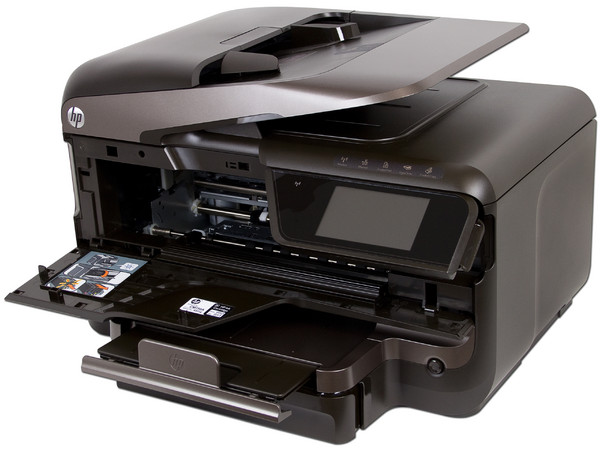 Multifuncional HP Officejet Pro 8600 Plus Impresora, Copiadora, Escáner y Fax, Pantalla Touch de 4.3