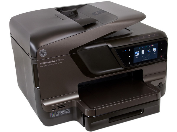 Multifuncional HP Officejet Pro 8600 Plus Impresora, Copiadora, Escáner y Fax, Pantalla Touch de 4.3