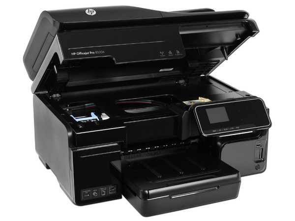 Multifuncional HP Officejet Pro 8500A incluye Wi-Fi 802.11b/g/n, Impresora, Copiadora, Escáner y Fax.