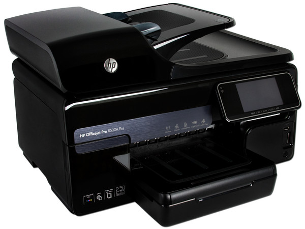 Multifuncional HP Officejet Pro 8500A Plus incluye Wi-Fi 802.11b/g/n, Impresora, Copiadora, Escáner y Fax.