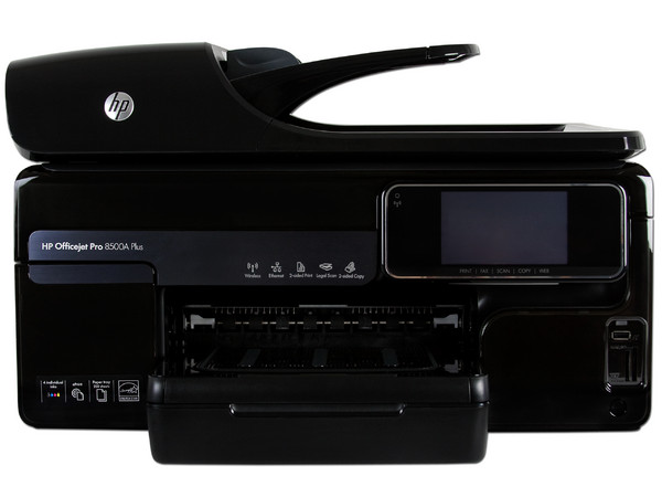 Multifuncional HP Officejet Pro 8500A Plus incluye Wi-Fi 802.11b/g/n, Impresora, Copiadora, Escáner y Fax.