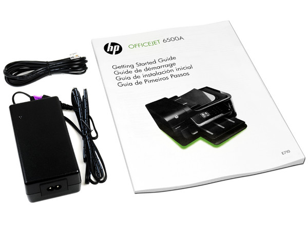 Multifuncional HP Officejet 6500A Plus Impresora, Copiadora, Escáner y Fax, incluye Wi-Fi 802.11b/g/n,
