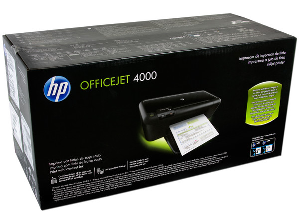  Impresora de Inyección a Color HP Deskjet 4000, Resolución hasta 4800 x 1200 dpi