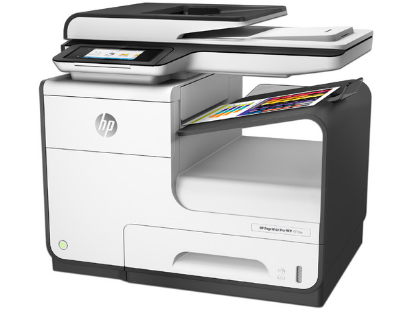 Multifuncional de inyección HP PageWide Pro 477DW, Impresora, Copiadora, Escáner y Fax, Ethernet, Wi-Fi, USB.