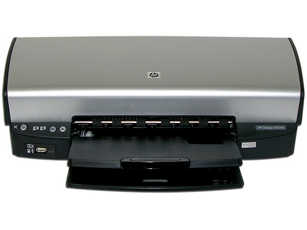 Impresora de Inyección a Color HP DeskJet D4260, resolución 4800 x 1200 dpi.