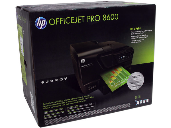 Multifuncional HP Officejet Pro 8600 Impresora, Copiadora, Escáner y Fax, Pantalla Touch de 2.65