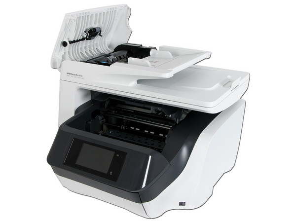 Multifuncional de inyección de tinta a color HP Officejet Pro 8720, Impresora, Copiadora, Escáner y Fax, resolución hasta 4800 x 1200 dpi, Wi-Fi, Ethernet, USB.