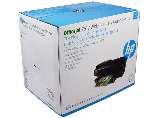 Multifuncional de Inyección de Tinta a Color HP Officejet 7612, Impresora de Formato Amplio (Doble Carta), Escáner, Copiadora y Fax, WiFi, Ethernet, USB.