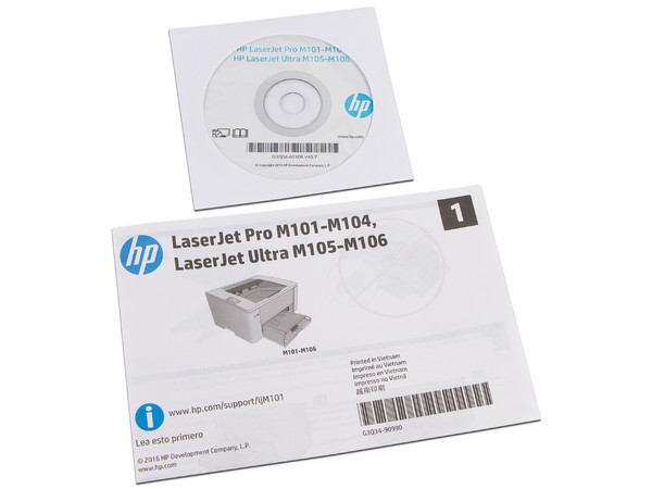 Impresora Láser HP Laserjet Pro M102w, hasta 23ppm, 600 x 600 dpi, Wi-Fi, USB.