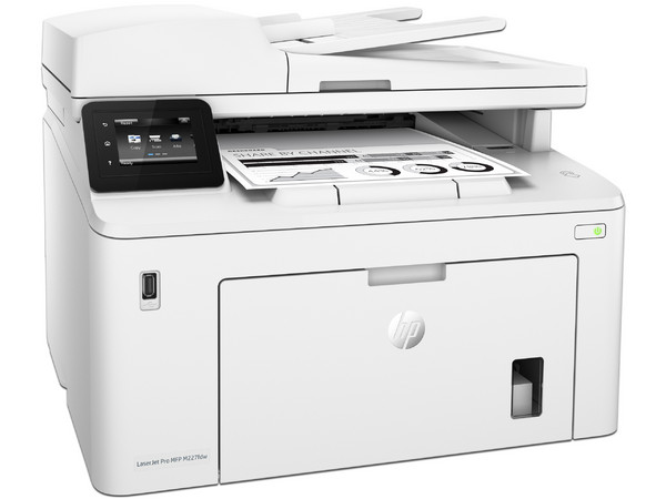 Multifuncional HP Láser Monocromática LaserJet Pro MFP M227fdw, Impresora, Copiadora, Escáner, Fax, Ethernet, USB.