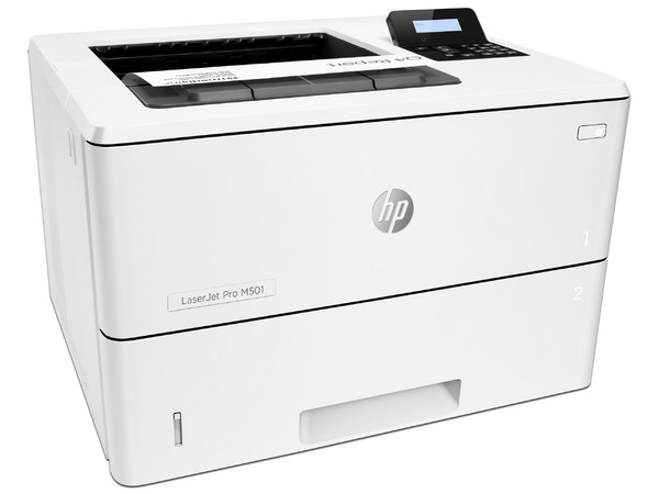 Impresora láser HP monocromática LaserJet Pro M501dn, Resolución de Impresión de 600 x 600 dpi, hasta 43 ppm, USB, Ethernet.