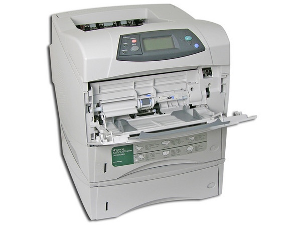 Impresora Láser HP LaserJet 4250DTN de 45 PPM, 80 MB, Interfase: Paralela, USB y RED 10/100.