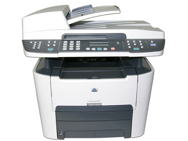 Multifuncional HP LaserJet 3390. Impresora/Copiadora/Scanner/Fax. 19 PPM, 1200DPI, Interfase USB y Red 10/100Mbps