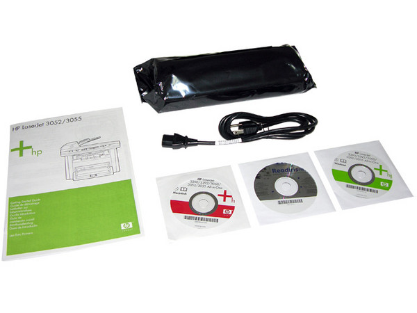 Multifuncional HP LaserJet 3052. Impresora/Copiadora/Scanner. 19 PPM, 1200DPI, Interfase USB y Red 10/100Mbps