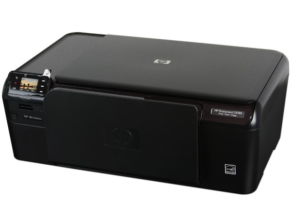 Multifuncional HP Photosmart C4780 incluye Wi-Fi y Pantalla, Impresora, Copiadora y Escáner 