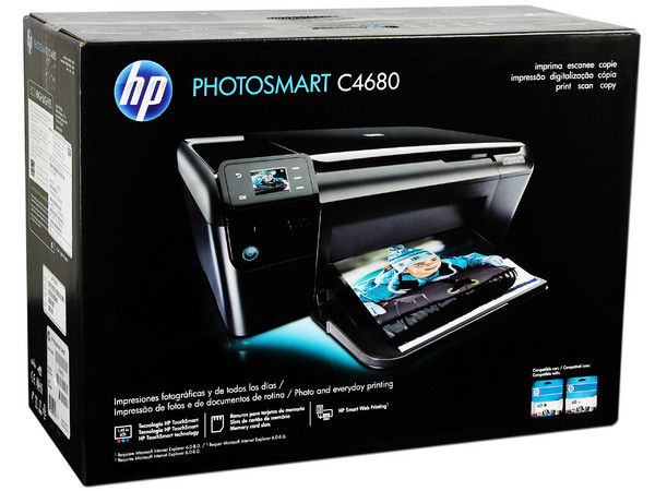 Multifuncional HP Photosmart C4680, Impresora, Copiadora y Escáner