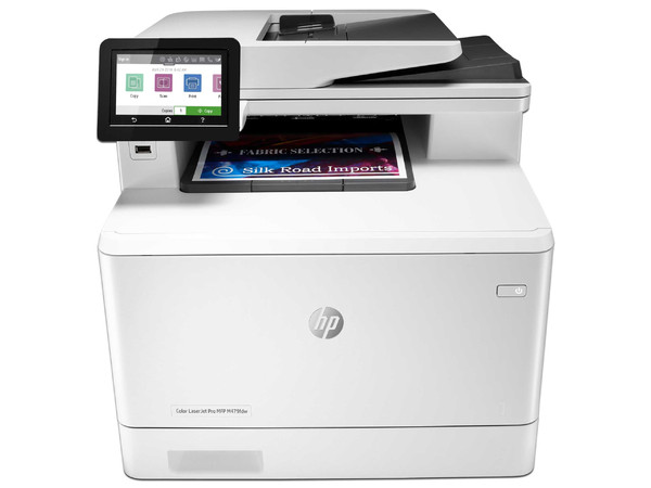 Multifuncional HP Color LaserJet Pro M479fdw, Impresora, Copiadora, Escáner y Fax, Wi-Fi, Ethernet, USB.
