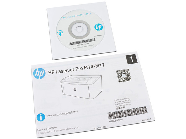 Impresora HP LaserJet Pro M15w, 600x600dpi, USB, Wi-Fi.