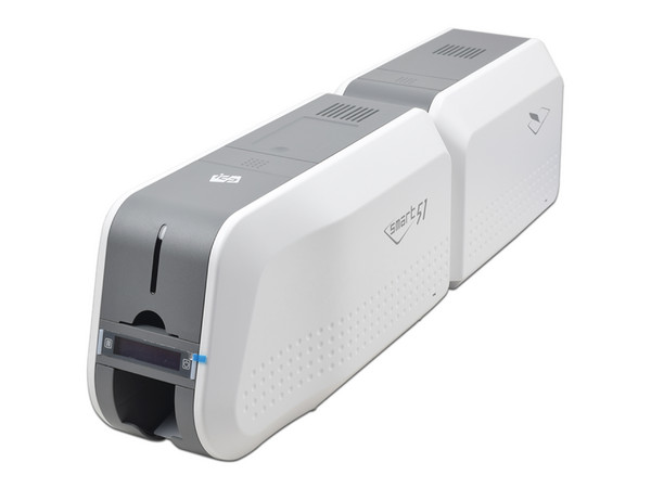 Kit Impresora SMART51L Doble lado con Laminador,  Incluye 2  Ribbon a Color, 100 tarjetas PVC, Kit de Limpieza y Software SmartDesign. Color Blanco