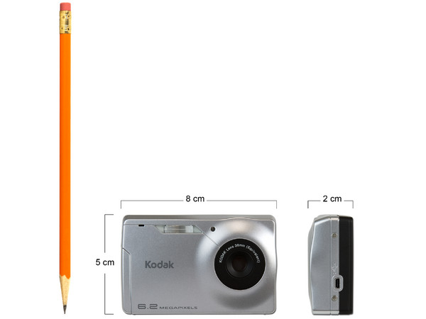 Multifuncional Kodak EasyShared 5300, Impresora, Copiadora y Escáner incluye cámara Kodak EasyShare C610 con 6.2 MP