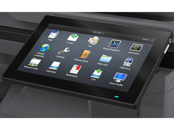 Multifuncional Lexmark CX635adwe, Impresora Láser a Color 1200 x 1200 dpi, Escáner ADF, Copiadora y Fax, Gigabit Ethernet, USB, Wi-Fi 5. Color Blanco.