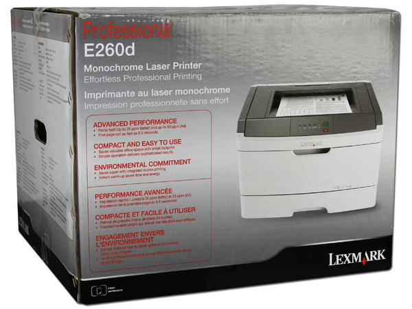 Impresora Láser Lexmark E260d, 1200x1200ppp, 32MB, 35 PPM