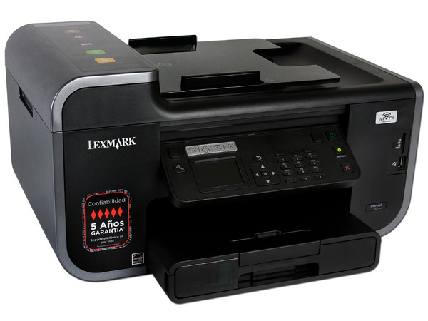 Multifuncional Lexmark Prevail Pro709, Impresora, Copiadora, Escáner y Fax. Conexión Inalámbrica