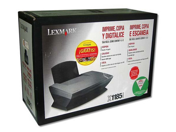 Multifuncional de Inyección a Color Lexmark X1185
