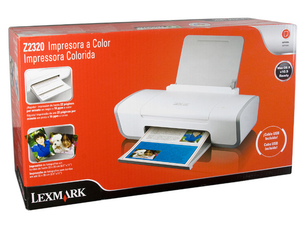 Impresora de Inyección a Color Lexmark Z2320, resolución hasta 4800 x 1200 dpi