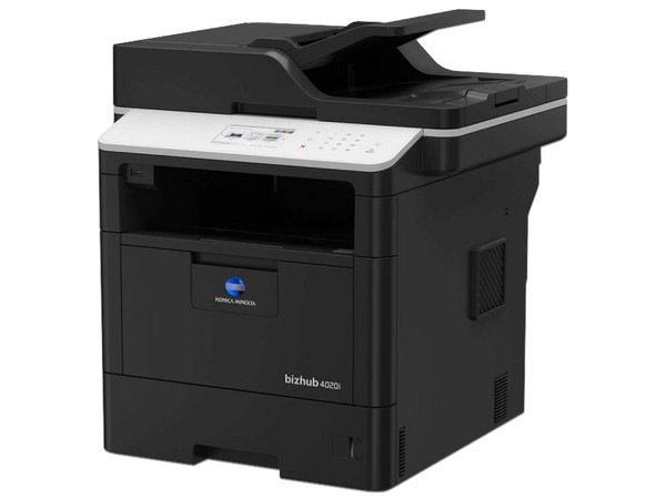 Multifuncional Konica Minolta Bizhub 4020i, Impresora Láser Monocromática, Copiadora, Escáner y Fax, hasta 42ppm, 1200 x 1200 dpi, Wi-Fi, Ethernet, USB.