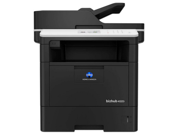Multifuncional Konica Minolta Bizhub 4020i, Impresora Láser Monocromática, Copiadora, Escáner y Fax, hasta 42ppm, 1200 x 1200 dpi, Wi-Fi, Ethernet, USB.