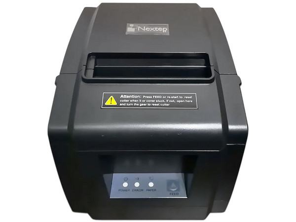 Impresora térmica Nextep NE-511, Resolución de 201dpi, USB, RJ-11, LAN. Color Negro.
