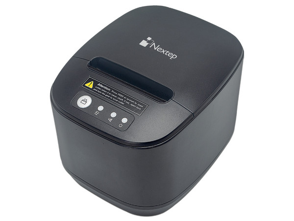 Mini impresora térmica de tickets Nextep NE-511X, 80mm, Cortador Automático, USB, RJ11, LAN.