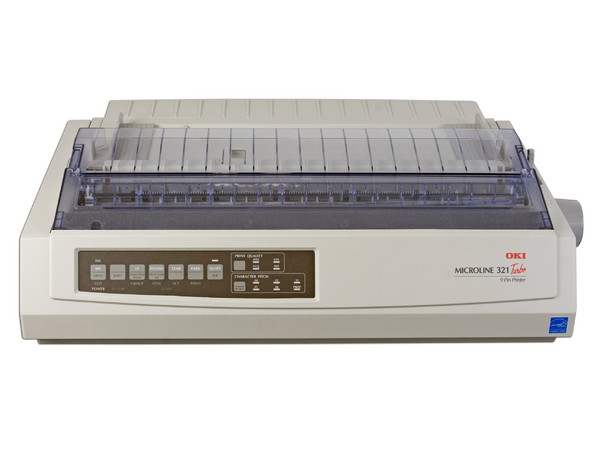 Impresora de Matriz Okidata Microline 321 Turbo de 9PINES, Conectores Paralelo y USB 