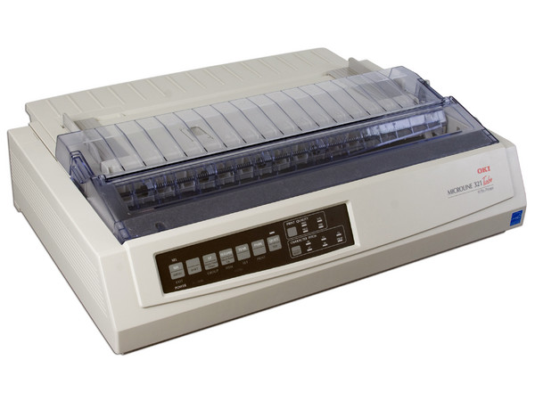Impresora de Matriz Okidata Microline 321 Turbo de 9PINES, Conectores Paralelo y USB 