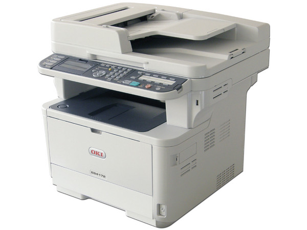Multifuncional laser a Monocromática OKI ES4172 LP, hasta 47 ppm, 1200x1200 dpi, escáner, fax, USB.