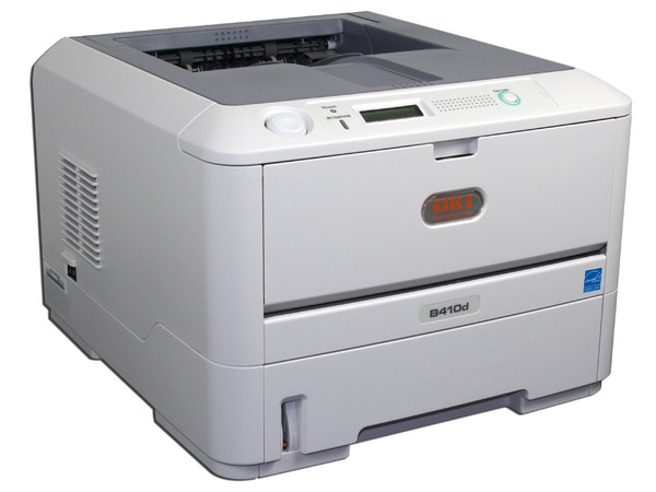 Impresora Láser Okidata B410d de 30ppm, 2400x600 dpi, paralelo y USB