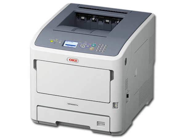 Impresora Láser Monocromática Okidata MPS5501B hasta 55 ppm, 1200 x 1200 ppp, USB, Ethernet.