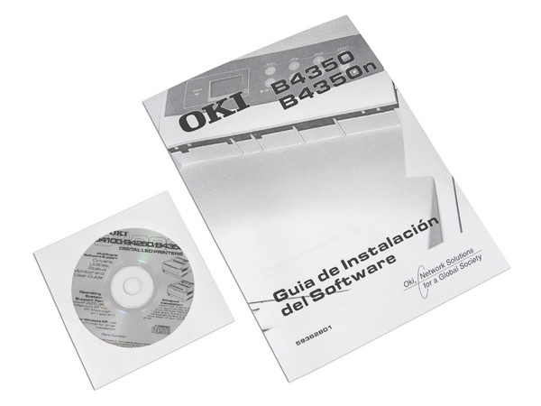 Impresora Láser Okidata B4350 de 23ppm, 1200x600 dpi, USB 