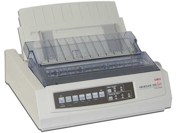 Impresora de Matriz Okidata ML320 de 9PIN, Carro de 10