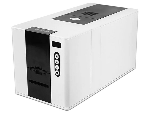 Impresora de Credenciales PVC DASCOM DC2300, Sublimación a 300 DPI, USB, Ethernet, modo duplex. 