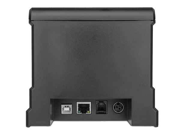 Miniprinter Térmica para Recibos Qian QOP-T80UL-RI-0, 80 mm, USB, LAN, 1D y 2D. Color Negro