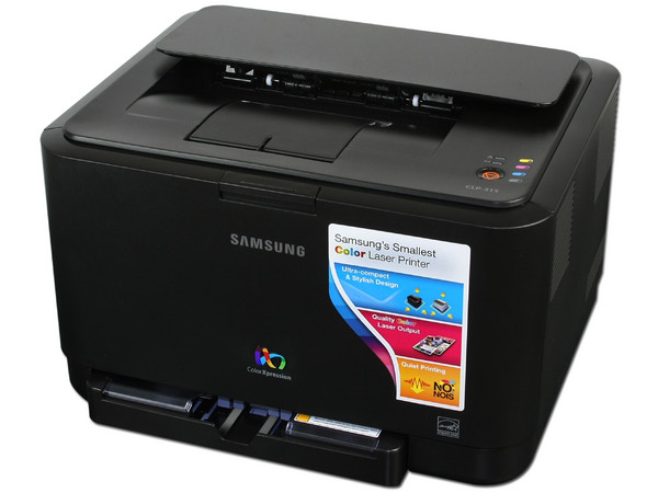 Samsung CLP-315, la Impresora Láser a Color más Compacta y Silenciosa. 2400 x 600ppp.